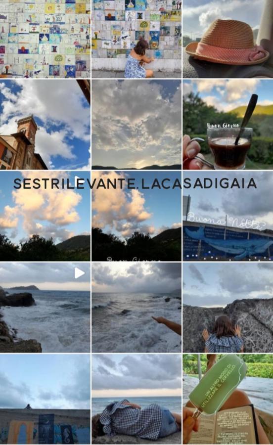 La Casa Di Gaia Apartment Sestri Levante Bagian luar foto